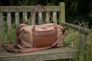 The Canvas & Leather Travel Bag